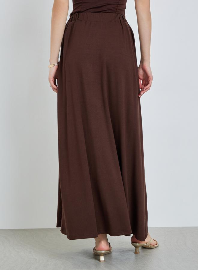 ستايلي تنورة طويلة بفتحة جانبية - Image 3